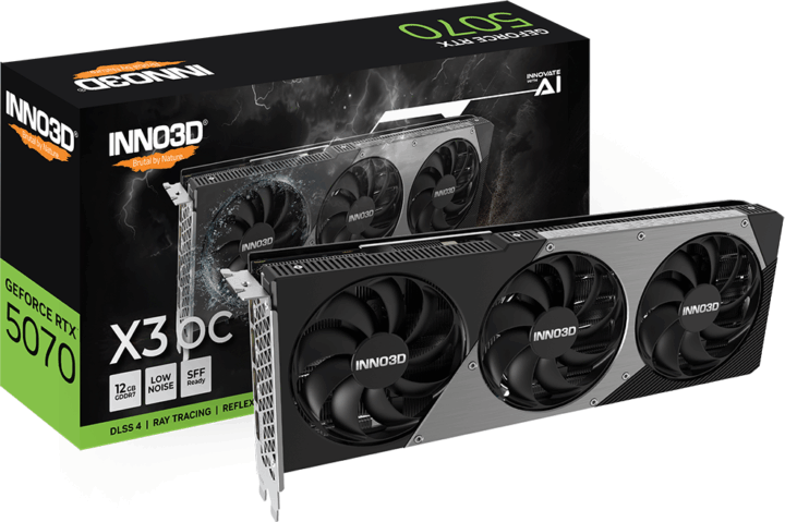 Inno3D GeForce RTX5070 12GB GDDR7 iChill X3 Videókártya