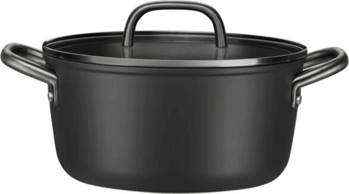Zwilling Milano Főzőedény Üveg fedővel Ø 24cm 7L - Fekete Zwilling Milano Főzőedény Üveg fedővel Ø 24cm 7L - Fekete