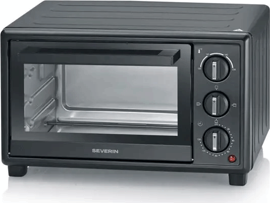 Severin TO 2078 Elektromos mini sütő 20L 1600 Watt - Fekete
