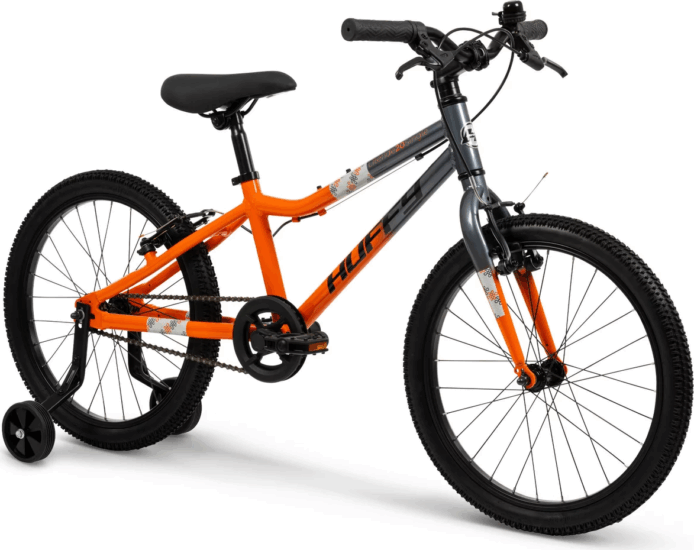 Huffy 23205W Literide Alu Gyerek kerékpár pótkerékkel 20" - Narancs/Szürke