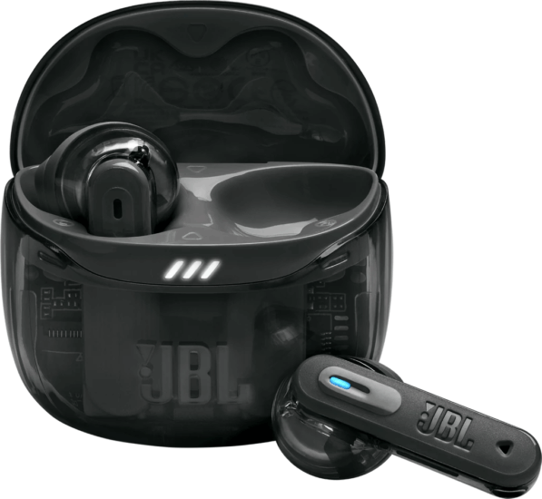JBL Tune Flex 2 Ghost Edition Bluetooth fülhallgató headset Töltőtokban - Fekete