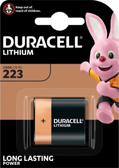 Duracell Ultra CR-P2 Lítium Fotóelem 6V (1db / csomag)