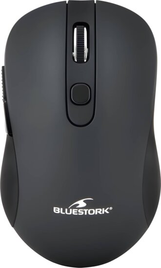 Bluestork M-WL-OFF60-BLACK RF Wireless Egér - Fekete Bluestork M-WL-OFF60-BLACK RF Wireless Egér - Fekete