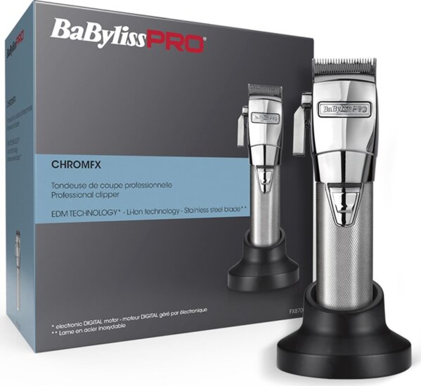 BaByliss FX8700E Chromfx Vezetékes/Akkus Haj- és szakállnyíró - Ezüst