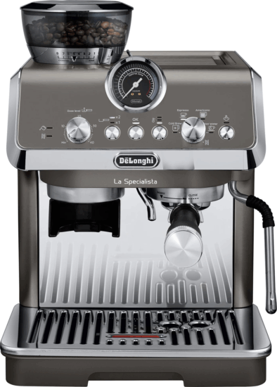 DeLonghi La Specialista Arte Evo Eszpresszó Kávéfőző 1550 Watt - Szürke / Inox