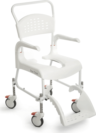 Etac Clean Rehabilitációs Fürdető- és toalett szék Max 180kg - Fehér
