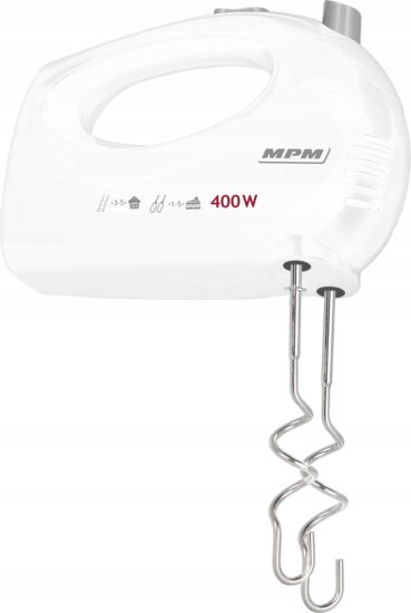 MPM MMR-25 Kézi mixer 400W - Fehér MPM MMR-25 Kézi mixer 400W - Fehér
