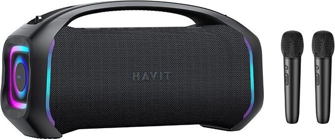 Havit SK910BT 2.1 Hordozható Bluetooth Hangszóró Mikrofonnal 100W - Fekete