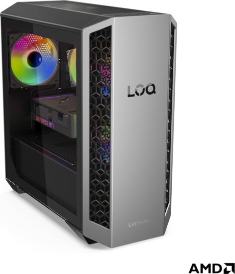 Lenovo LOQ 26ADR10 Torony Számítógép (AMD Ryzen 7-8745HX / 32GB / 1TB M.2 SSD / Nvidia GeForce RTX 5070)