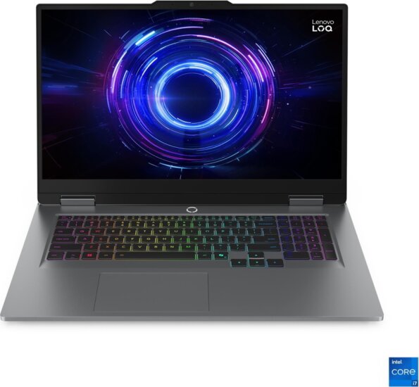 Lenovo LOQ Gaming 17IRX10 Laptop Szürke (17.3" / Intel Core i7-13700HX / 32GB / 1TB M.2 SSD / Nvidia GeForce RTX 5060)