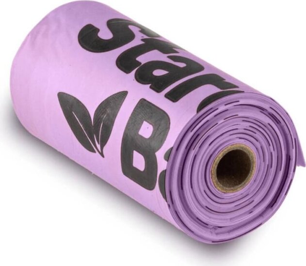 Starch Bag 159596 Kutyaürülék zacskó 15 darab - Rózsaszín