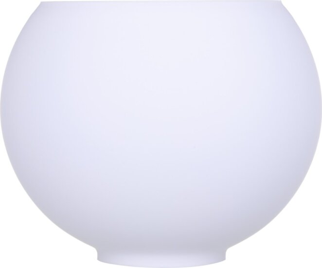 Activejet Üveg Lámpabúra Irma lámpához 13 x 10 x 9,5 cm - Fehér