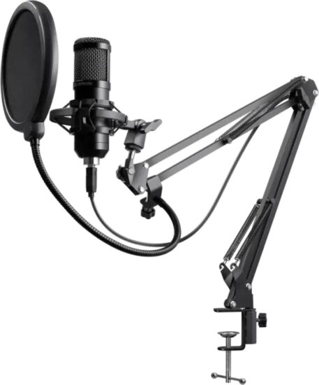 Defender Space GMC 450 USB Asztali Kardioid Mikrofon - Fekete