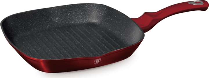 Berlinger Haus BH/1271NPR Grill Serpenyő 28cm - Fekete/Piros