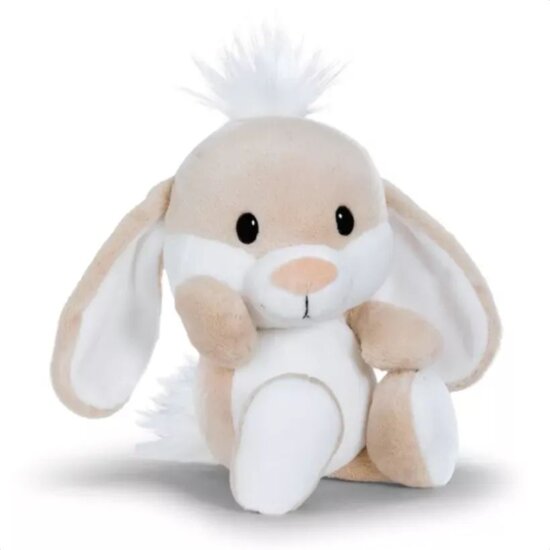 Nici világosbarna Nyuszi plüssfigura 20 cm