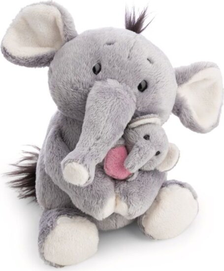 Nici Elefánt kicsinyével plüssfigura 20 cm Nici Elefánt kicsinyével plüssfigura 20 cm
