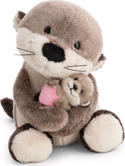 Nici Vidra kicsinyével plüssfigura 20 cm