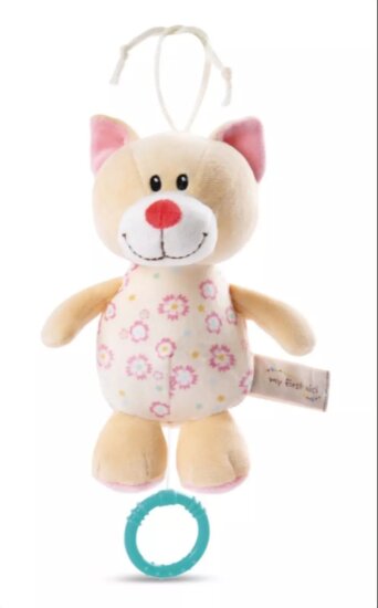 Nici My First Nici Cica zenélő bébiplüss 18 cm