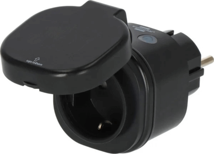 Brennenstuhl WA 3600 XS03 Kültéri Konnektor WiFi okos dugalj - Fekete
