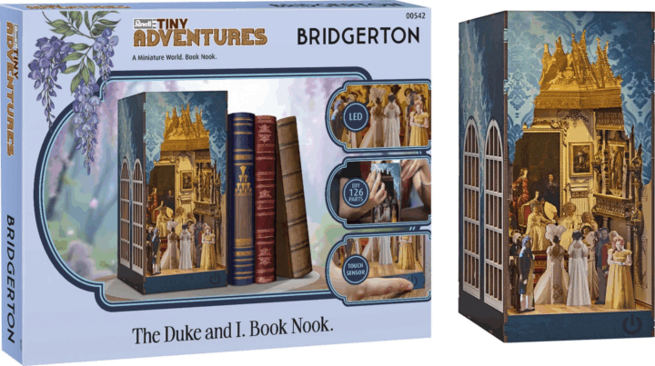 Revell Tiny Adventures Bridgerton - The Duke and I könyvtámasz
