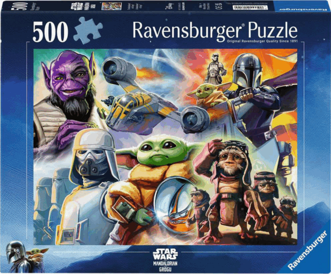 Ravensburger A Mandalóri és Grogu 500 darabos Puzzle