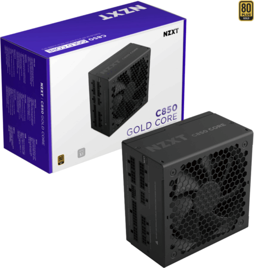 NZXT 850W C850 Gold Core Moduláris Tápegység