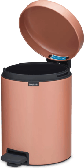 Brabantia Treteimer Newicon 5 literes pedálos rozsdamentes acél szemetes - Réz színű Brabantia Treteimer Newicon 5 literes pedálos rozsdamentes acél szemetes - Réz színű