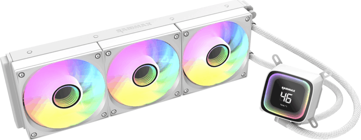 RAIDMAX DIGITA LD360 ARGB CPU vízhűtés - Fehér