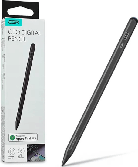 ESR ES252154 Apple iPad Air / iPad Mini (A17) / iPad Pro Stylus érintőceruza - Fekete