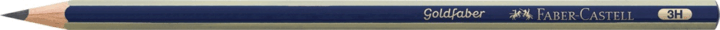 Faber-Castell Goldfaber 1221 Hatszögletű 3H Grafitceruza - Kék