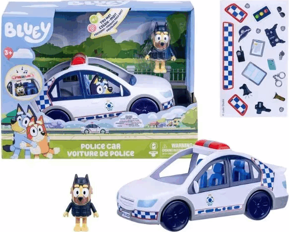Moose Toys Bluey Rendőrautó készlet