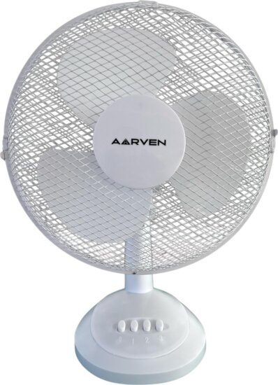 Aarven DTL-30A Aero asztali ventilátor légtisztító funkcióval Ø 30cm - Fehér