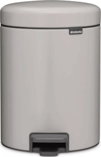 Brabantia Newicon 5 literes pedálos acél szemetes - Szürke Brabantia Newicon 5 literes pedálos acél szemetes - Szürke