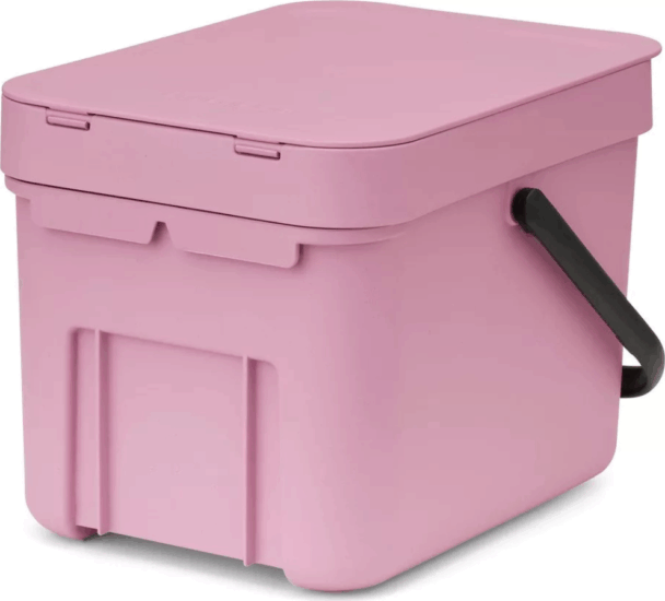 Brabantia Sort & Go 6 literes konyhai hulladékgyűjtő - Rózsaszín