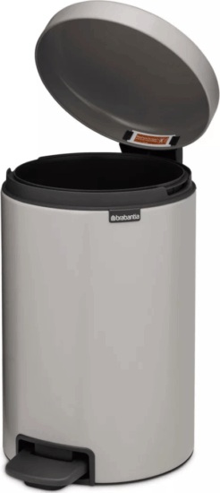 Brabantia Newicon 12 literes pedálos acél szemetes - Szürke Brabantia Newicon 12 literes pedálos acél szemetes - Szürke