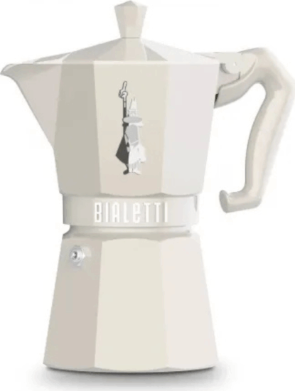Bialetti Moka Exclusive 6 személyes Kotyogós kávéfőző - Krém