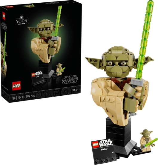 LEGO 75438 Star Wars - Yoda Mellszobor