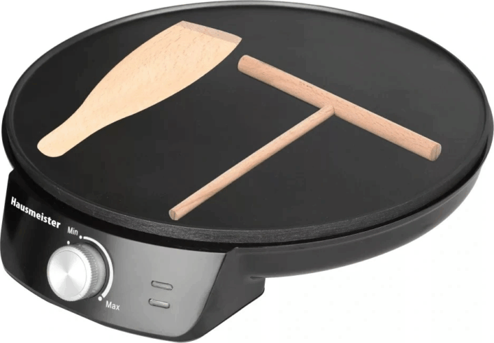 Hausmeister HM8810 Elektromos palacsintasütő serpenyő 23cm - Fekete