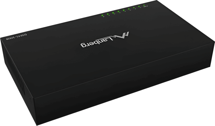 Lanberg DSM1-1008 Fémházas 8-port Gigabit Asztali Switch Lanberg DSM1-1008 Fémházas 8-port Gigabit Asztali Switch