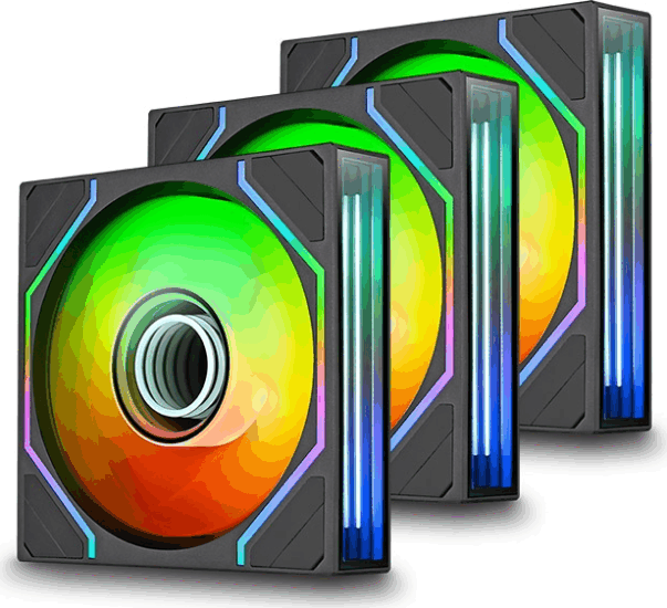 Thermaltake SWAFAN INFINITY EX12 ARGB Sync Rendszerhűtő ventilátor (3db) - Fekete