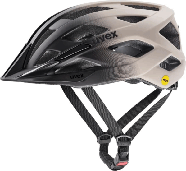 Uvex I-vo 2 MIPS Kerékpáros sisak - Bézs/Fekete (L 56-60 cm)
