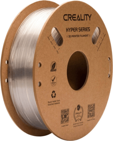 Creality 3301030042 3D Filament PETG 1,75mm 1kg - Átlátszó