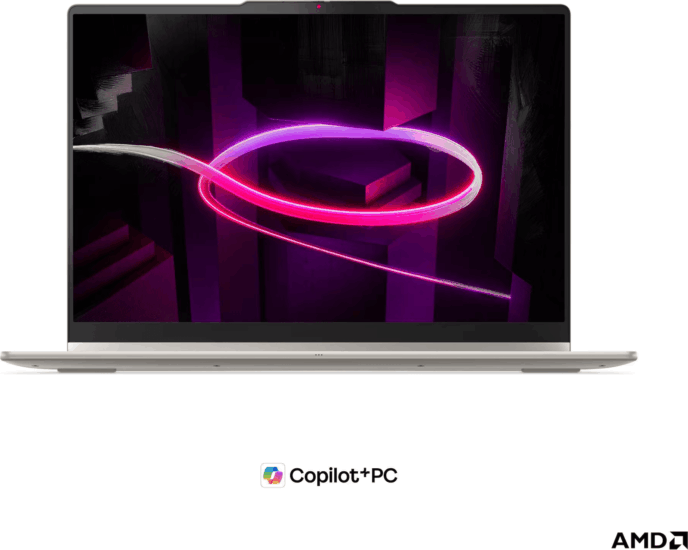 Lenovo Yoga 7 2in1 16AGP11 Laptop Kagylószín (16" Touch / AMD Ryzen AI 7-445 / 16GB / 512GB M.2 SSD)