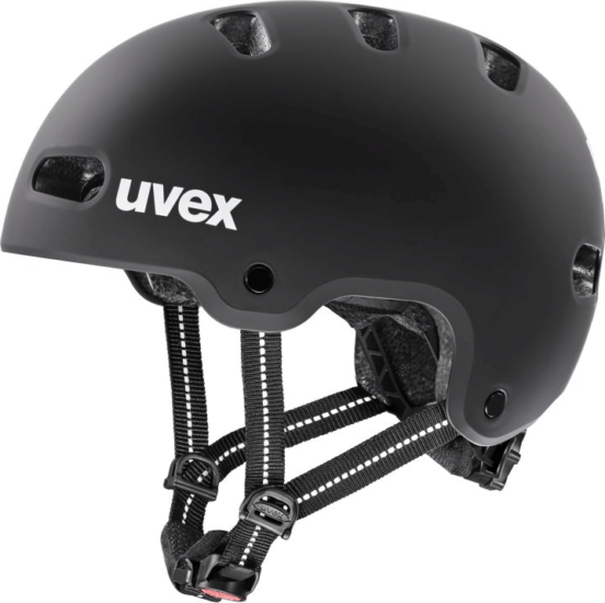 Uvex Kid 4 Gyerek kerékpáros sisak - Fekete (55-58 cm)