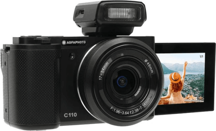 Agfaphoto Realishot C110 3x Optikai Zoom 4K Kompakt Digitális Fényképező