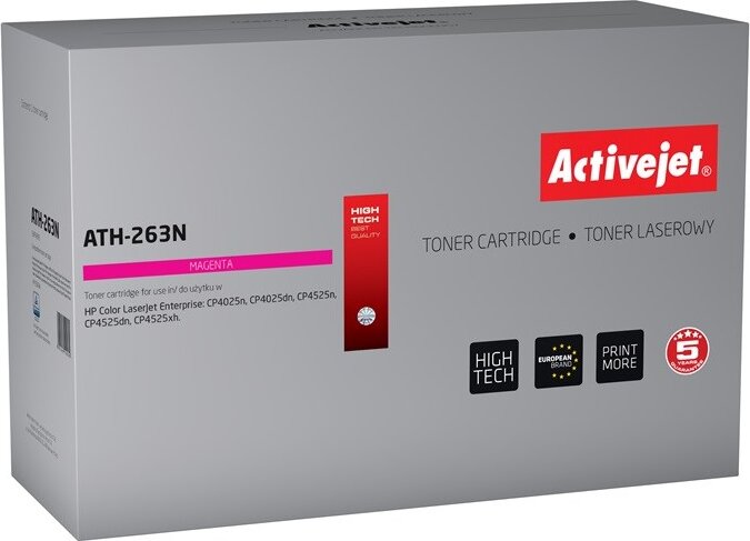 Activejet (HP CE263A) Utángyártott Toner - Magenta