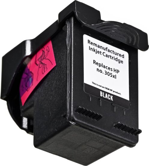 Superbulk (HP 305XL) Utángyártott Tintapatron 18ml - Fekete