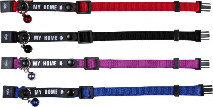 Trixie TX-4180 Állítható Macska nyakörv csengővel és bilétával 21cm - Többféle