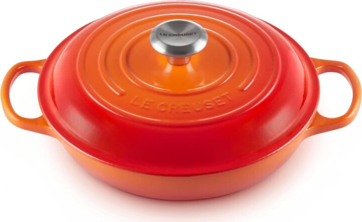 Le Creuset Signature Öntöttvas Sütőedény Ø 26cm 2,2L - Narancs