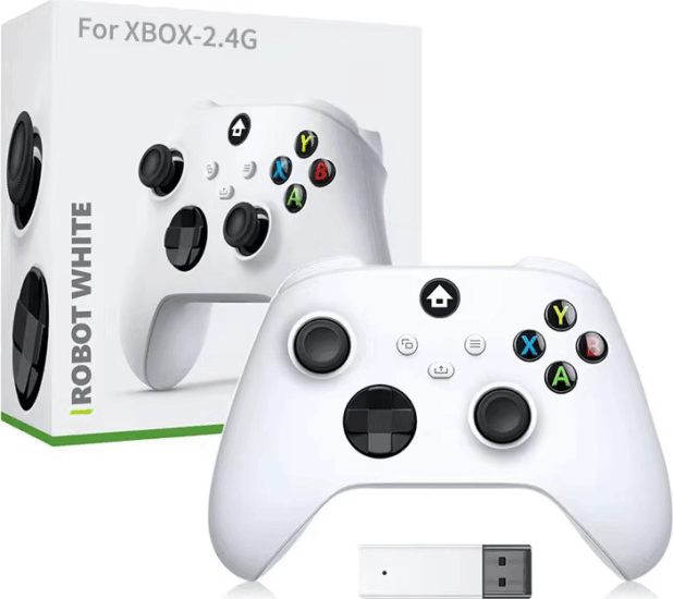 BlackBird BHWR007 Vezeték nélküli Kontroller - Fehér (Xbox One/Series S|X/PC/PS3)